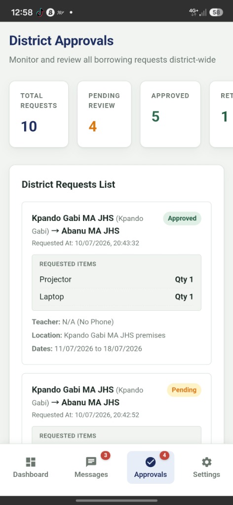 Manage Schools
